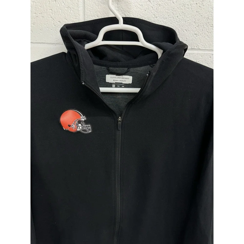 Nike Dri Fit Showtime Full Zip Hoodie / Cleveland Brown Coach Team Issue / 2XL‎